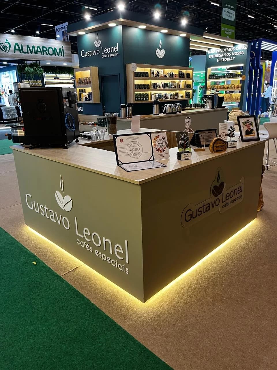 Stand Gustavo Leonel Cafés Especiais