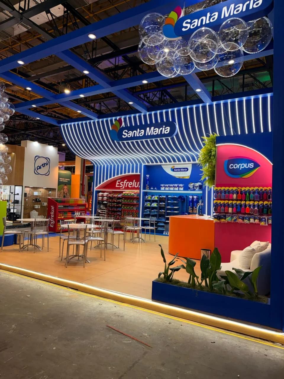 Stand personalizado Santa Maria